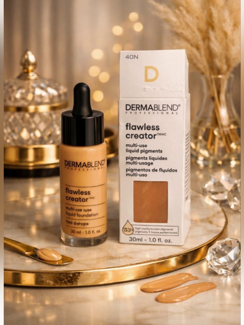 Dermablend Flawless Creator Multi‑Use Liquid Foundation Drops – Shade 40N